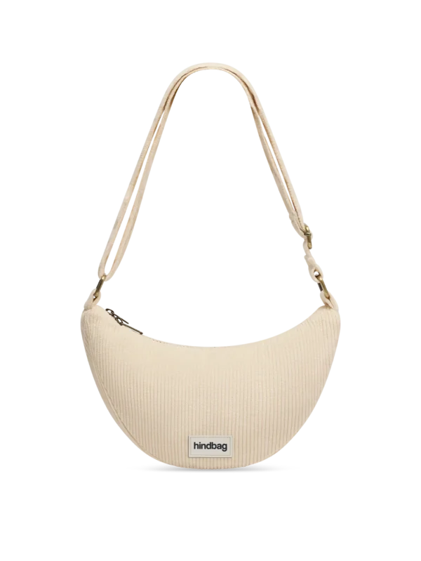 Hindbag Andrea velvetist õlakott | Cream